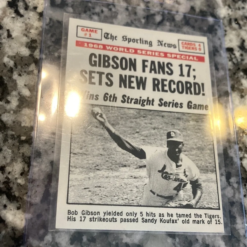 Baseball card - Picture 1 of 6